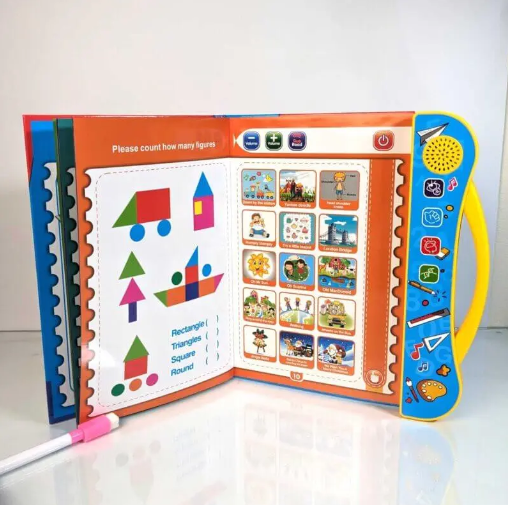 Kids Electronic Study Book for Intelligence Learning