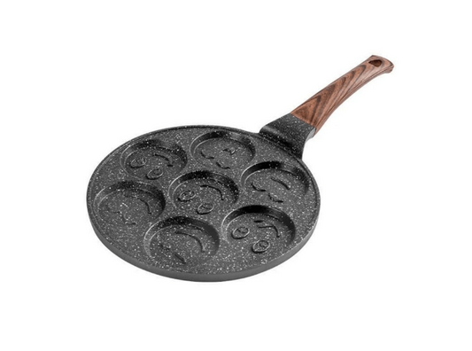 Non Stick Round Smiling Face Baking Pan