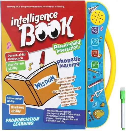 Kids Electronic Study Book for Intelligence Learning